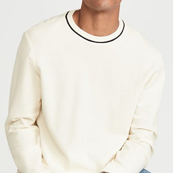 Club Monaco Other - NWT Club Monaco Long Sleeve Pique Crew Sweatshirt size Small